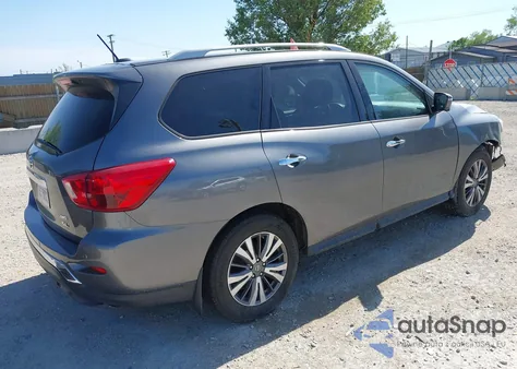 2017 Nissan Pathfinder Sl from USA, damaged, VIN 5N1DR2MM9HC673374